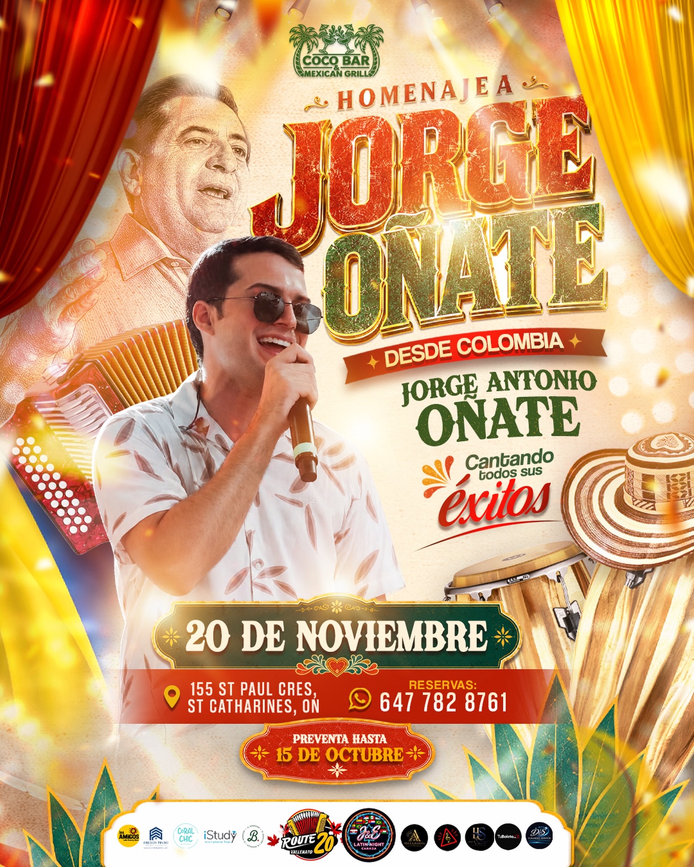 Homenaje a Jorge Oñate event poster